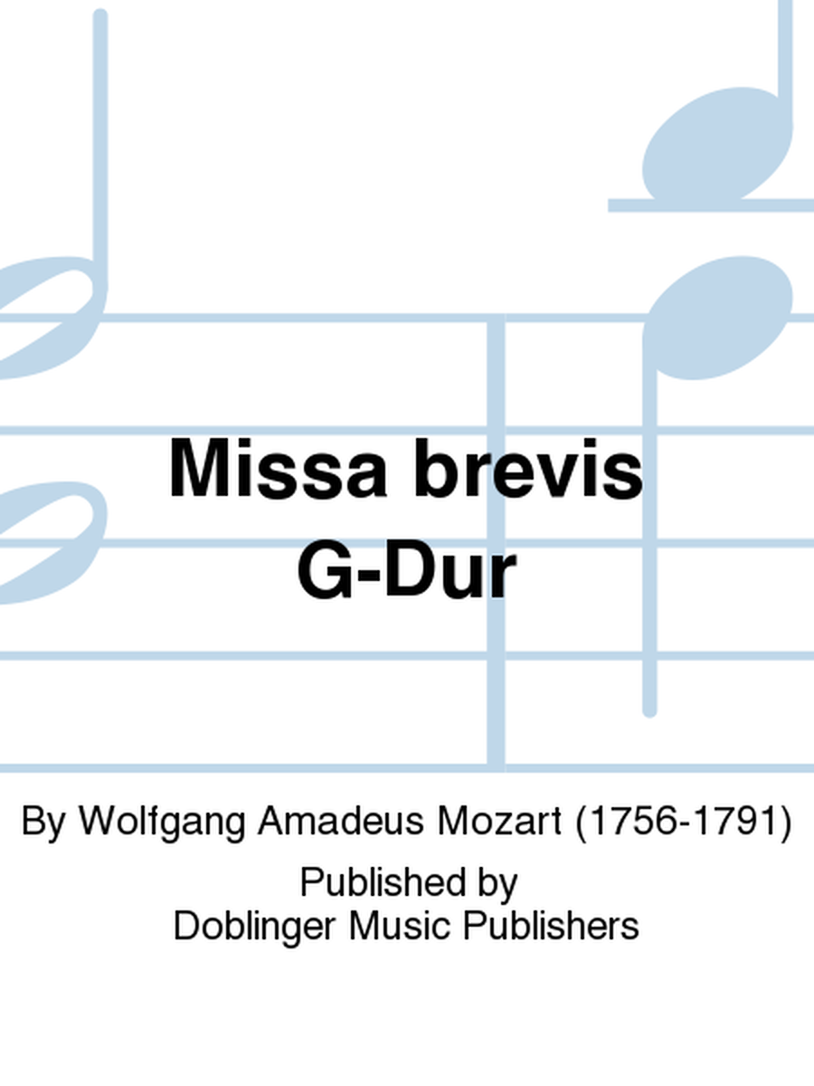 Missa brevis G-Dur