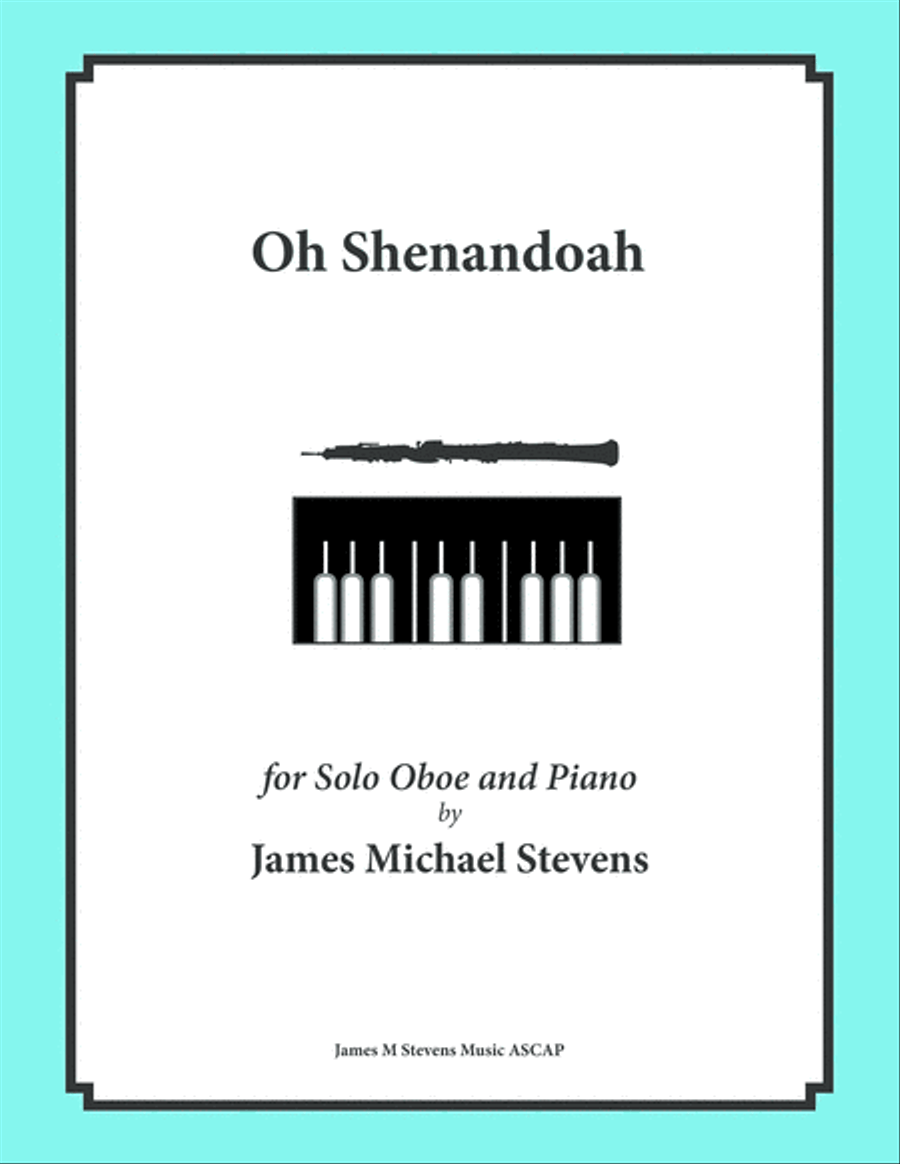 Oh Shenandoah - Solo Oboe & Piano Piano scores gallery preview page 1