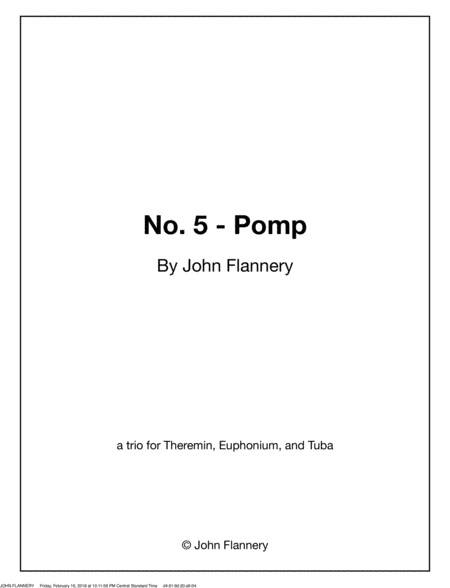 No. 5 - Pomp image number null