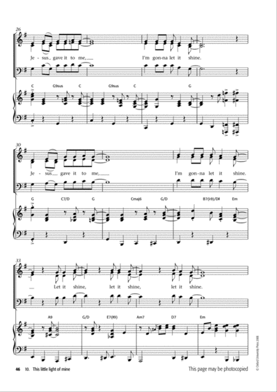 Popular Voiceworks 1 4-Part scores gallery preview page 8