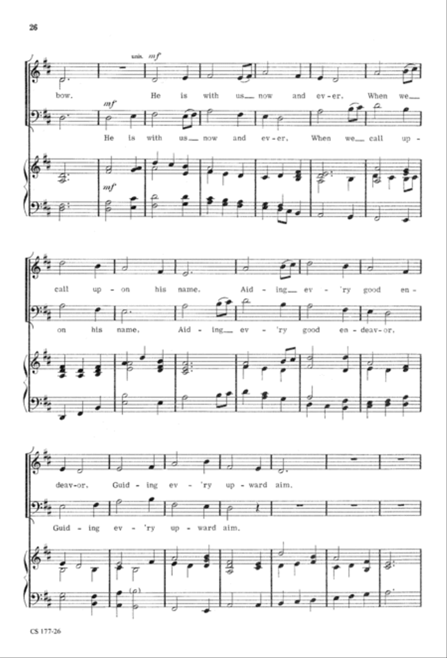 Foundation Anthems 3-Part scores gallery preview page 28