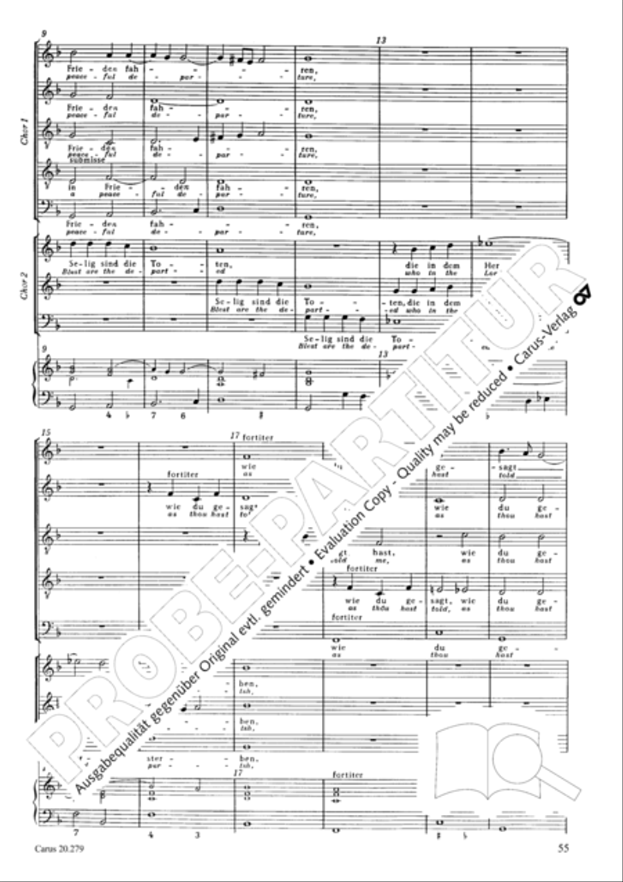 Musikalische Exequien I-III Score scores gallery preview page 58