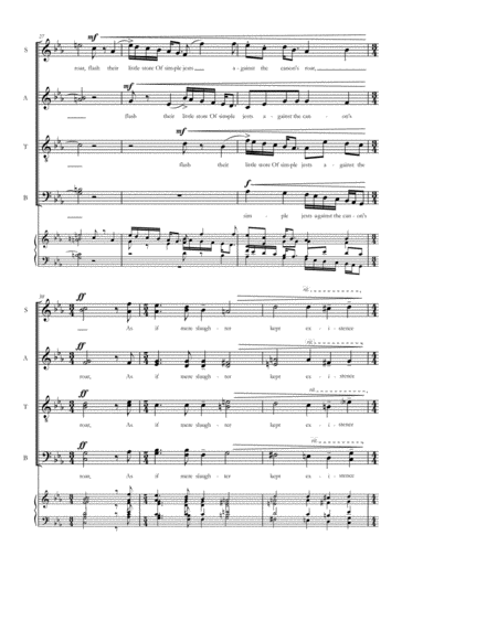 An American Civil War Poem for satb choir image number null