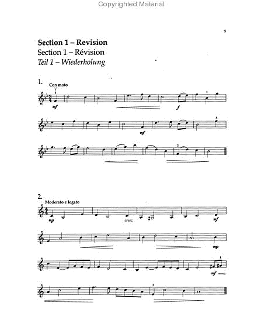 Violin Sight-Reading 2 Violin Solo scores gallery preview page 2