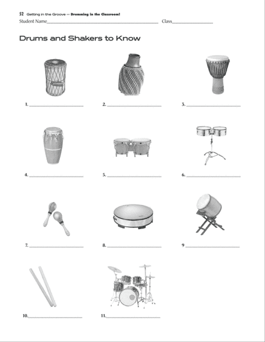 Getting in the Groove Percussion scores gallery preview page 6