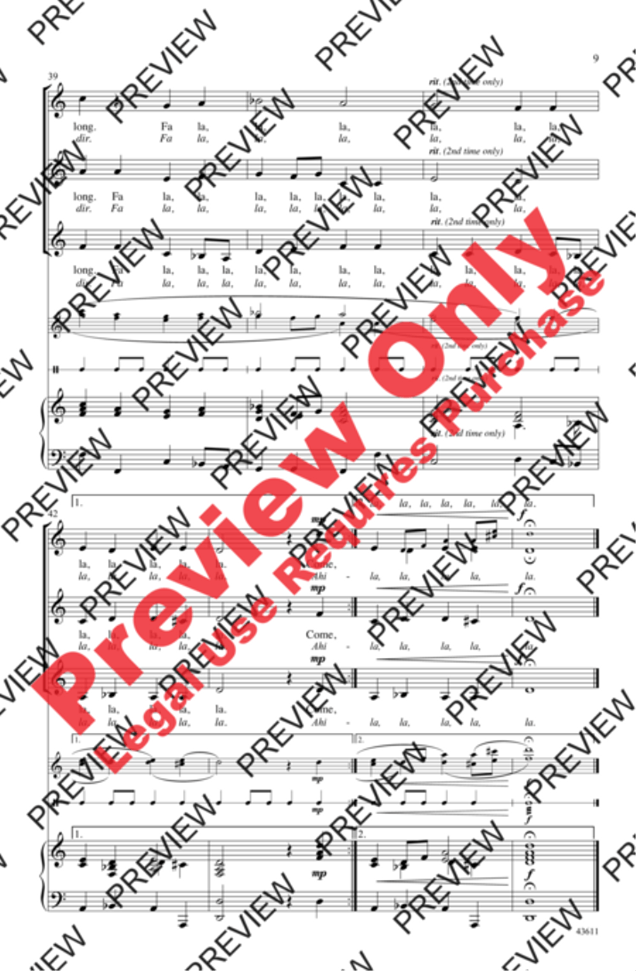 This Is Our Time for Singing Women's Choir scores gallery preview page 9
