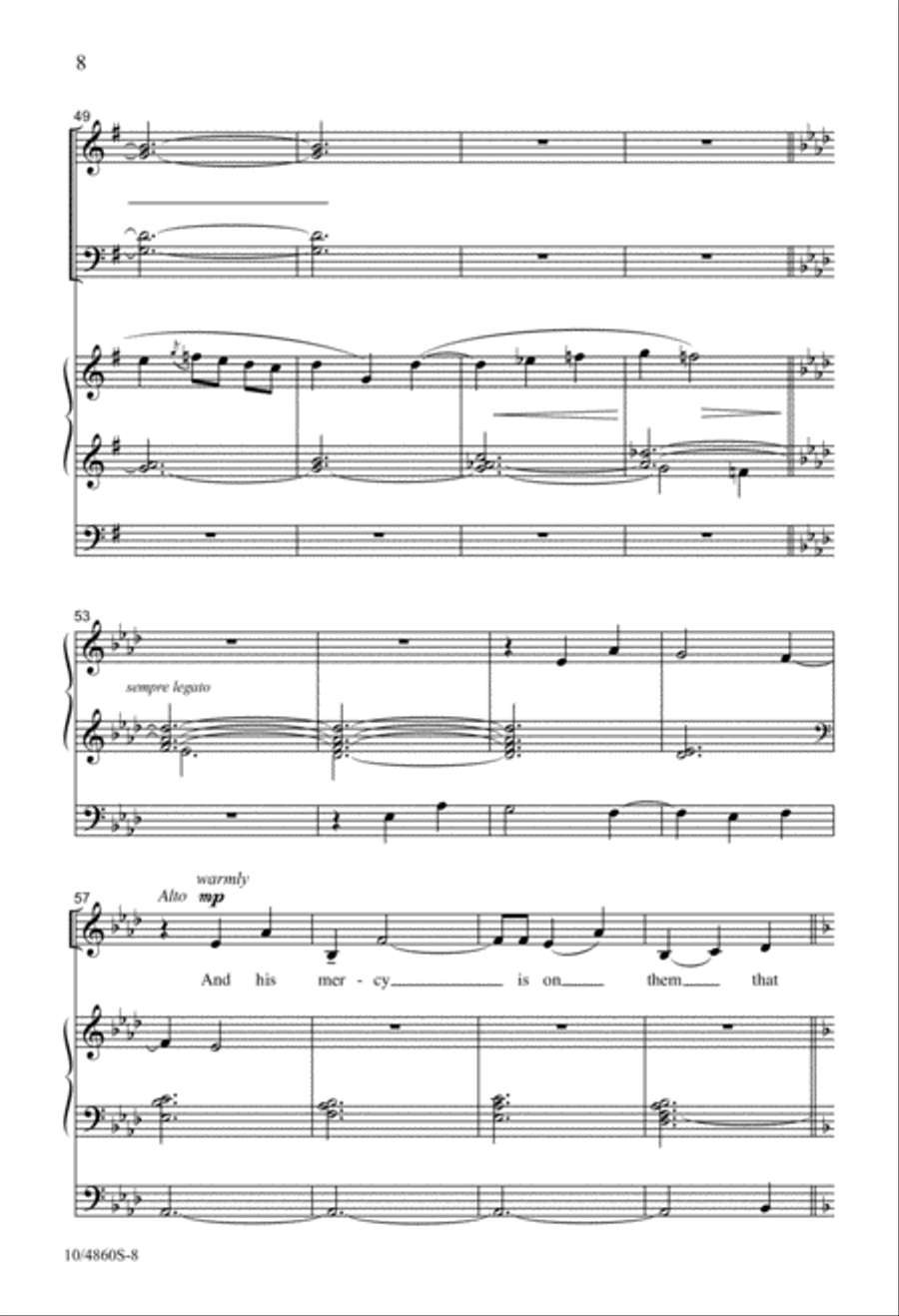 Magnificat and Nunc Dimittis (