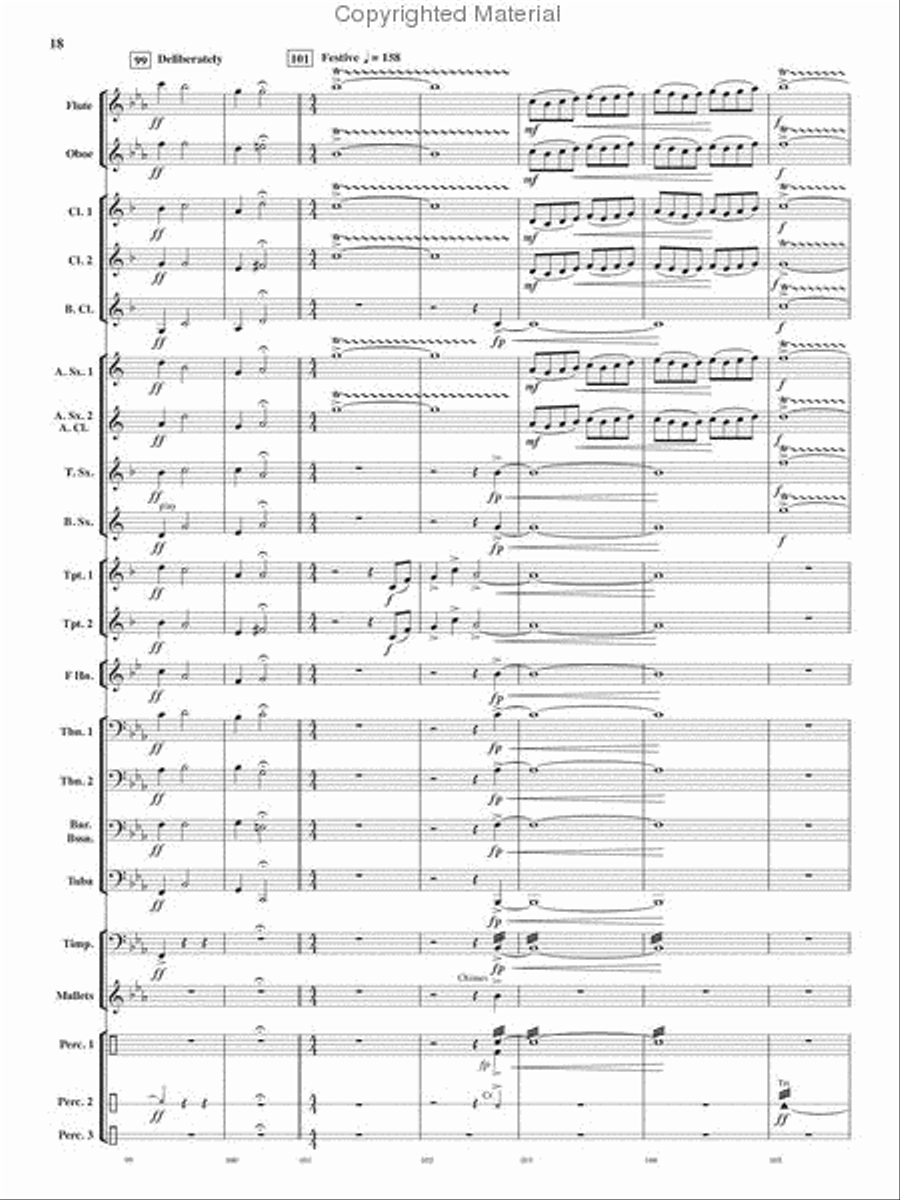 Stargazer Concert Band scores gallery preview page 17