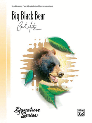 Book cover for Big Black Bear