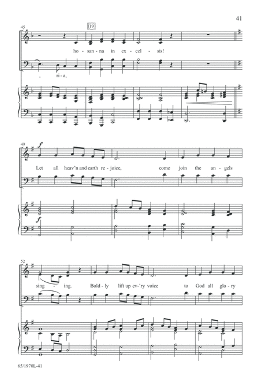 A Great and Mighty Wonder 4-Part scores gallery preview page 42