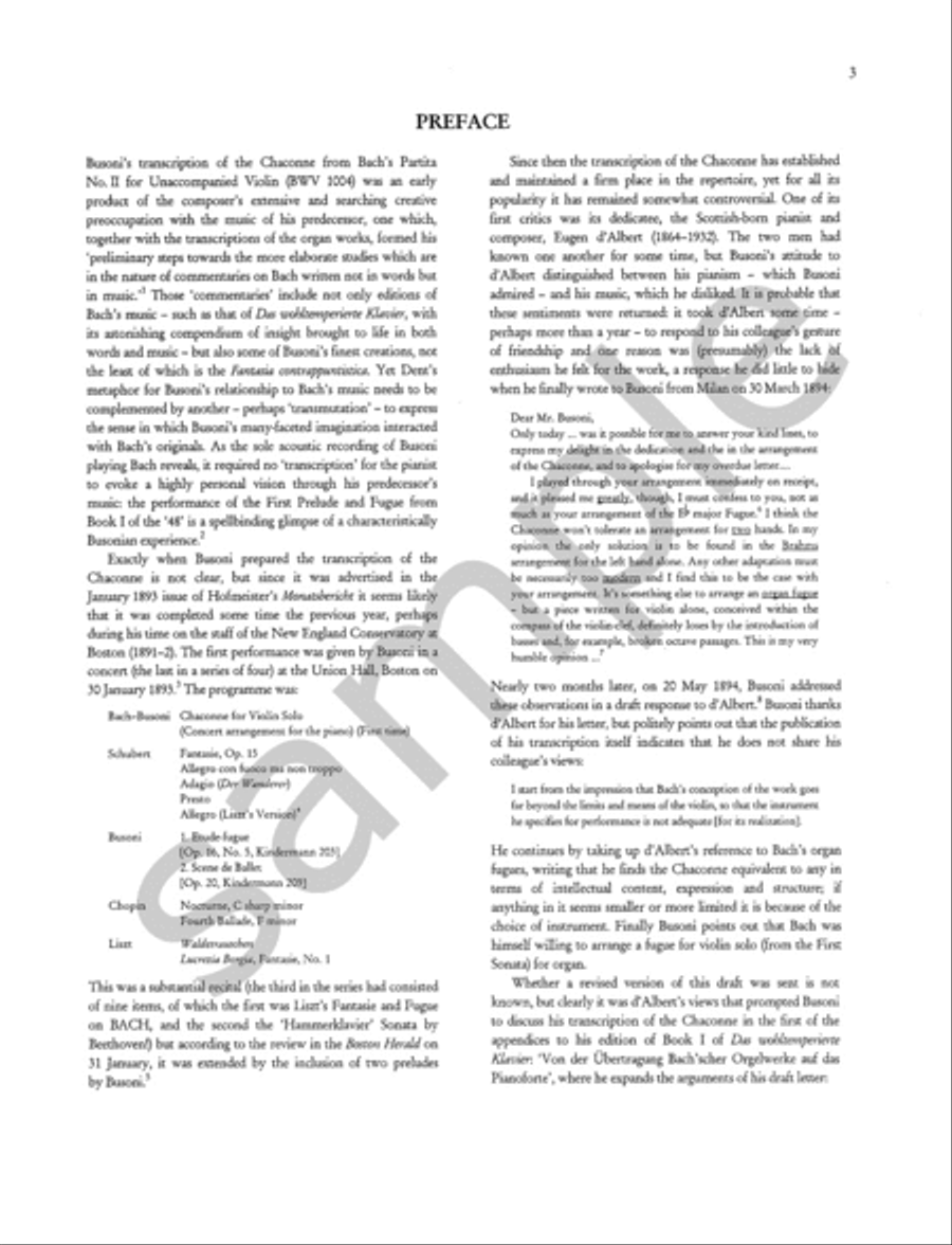 Chaconne in D minor Violin Solo scores gallery preview page 3