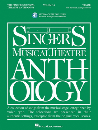 Book cover for Singers Musical Theatre Anth V4 Ten Book/Online Audio