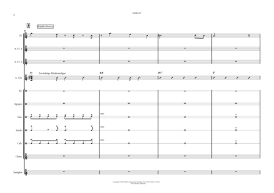 Minha Fé Minha Fé Jazz Ensemble scores gallery preview page 4