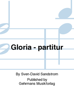 Gloria - partitur