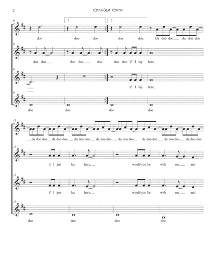 Chasing Cars SSAA scores gallery preview page 2