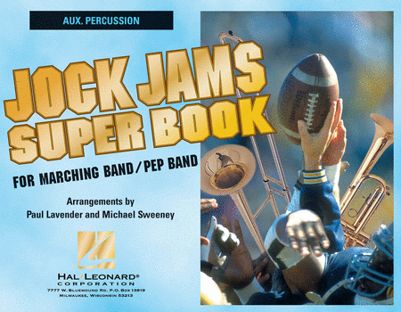 Jock Jams Super Book - Aux. Percussion