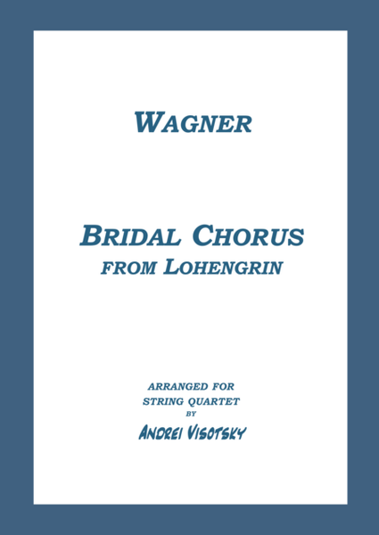 Bridal Chorus - Wedding March image number null