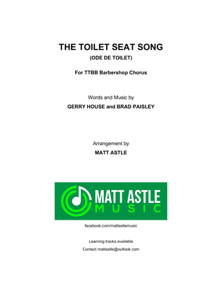 Book cover for The Toilet Seat Song