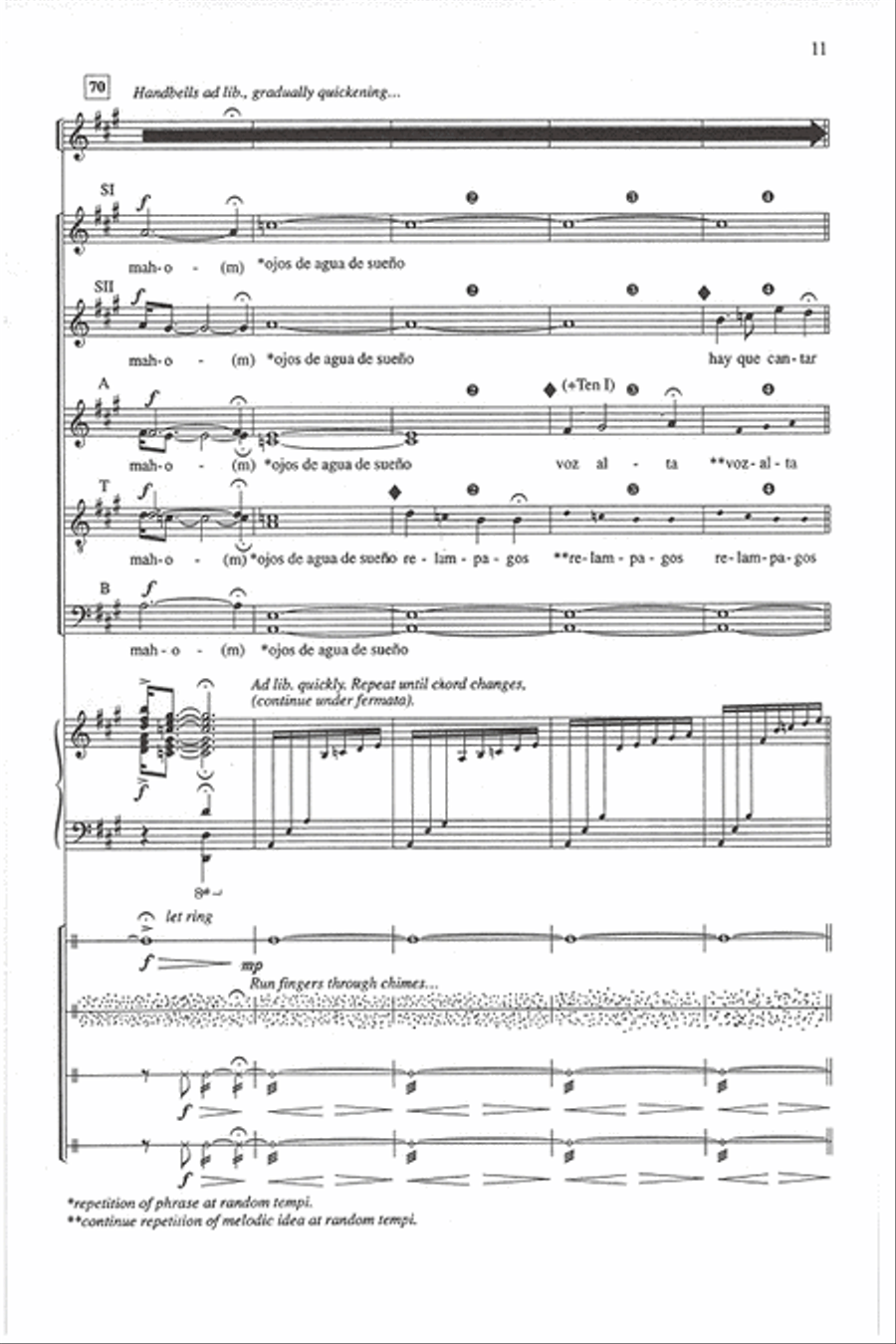 Cloudburst Choir scores gallery preview page 10
