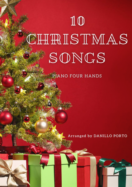 10 Christmas Songs - Piano Four Hands image number null