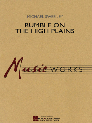 Book cover for Rumble on the High Plains