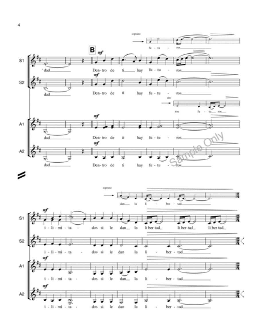 Tabula Rasa A Cappella scores gallery preview page 4