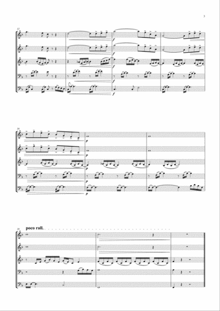Ave Maria - Bach/Gounot - Saxophone Quartet Saxophone Quartet scores gallery preview page 4