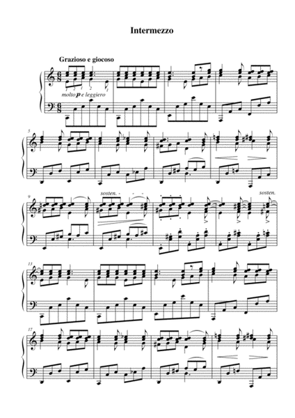 Brahms - Intermezzo in D major op. 119 NO.3 image number null