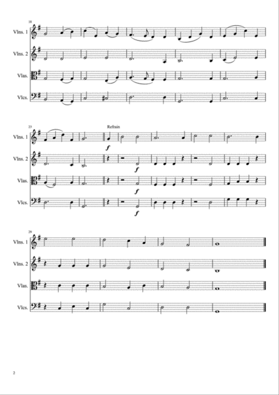 And Can It Be that I Should Gain String Quartet scores gallery preview page 3