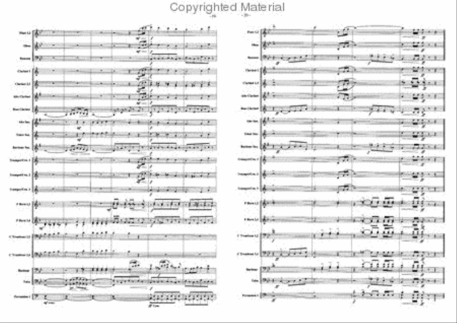 The Shining Star The Shining Star Concert Band scores gallery preview page 11