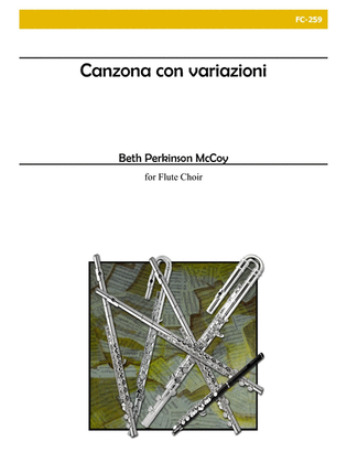 Canzona con Variazioni for Flute Choir