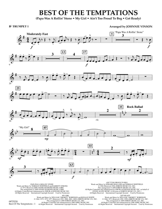 Best of The Temptations - Bb Trumpet 1