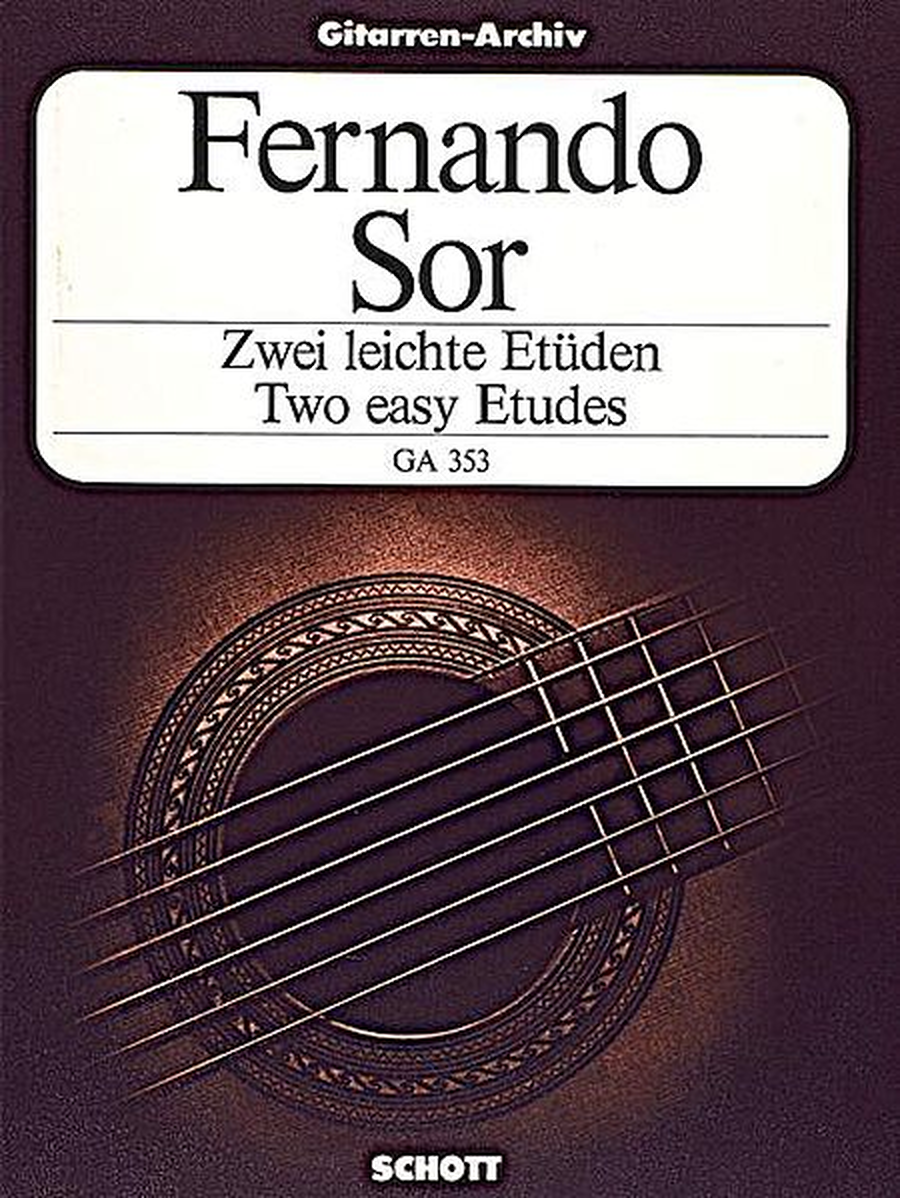 Two Easy Etudes for Guitar