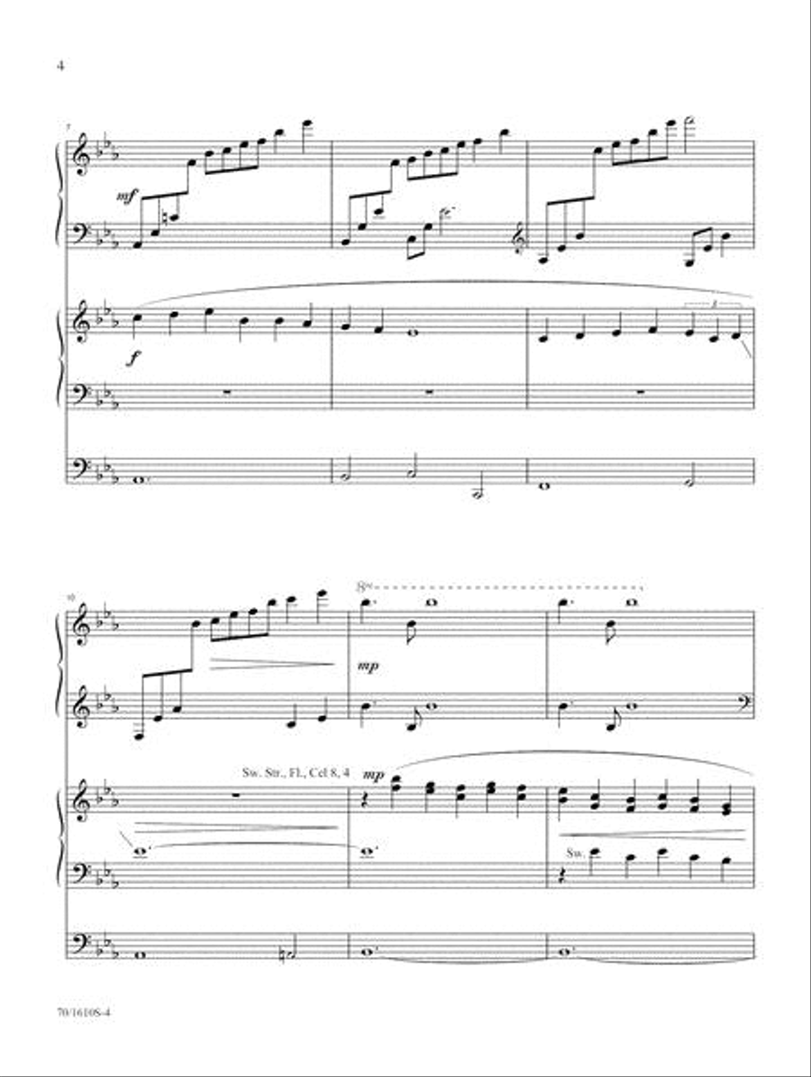 In Dulci Jubilo Organ scores gallery preview page 4