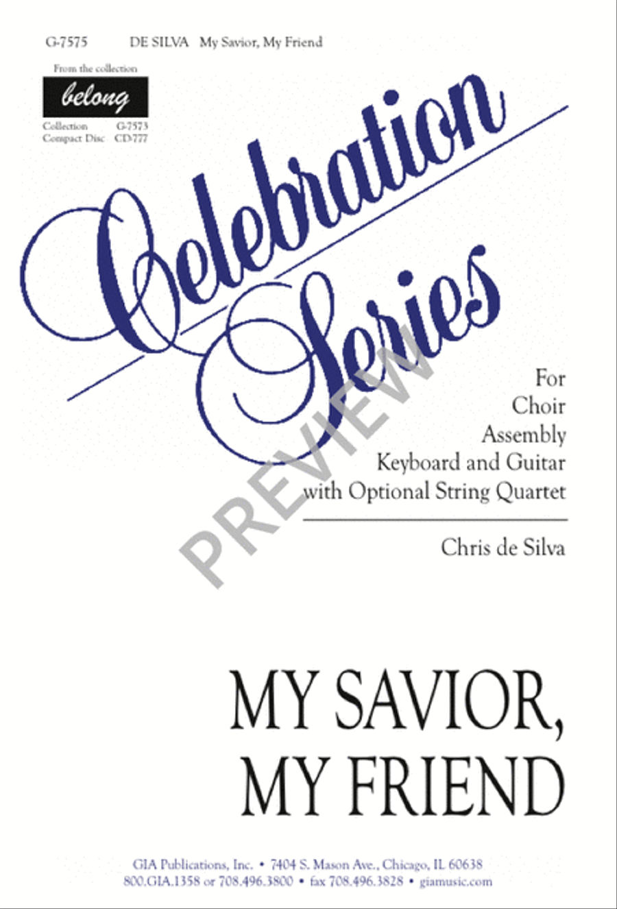 My Savior, My Friend
