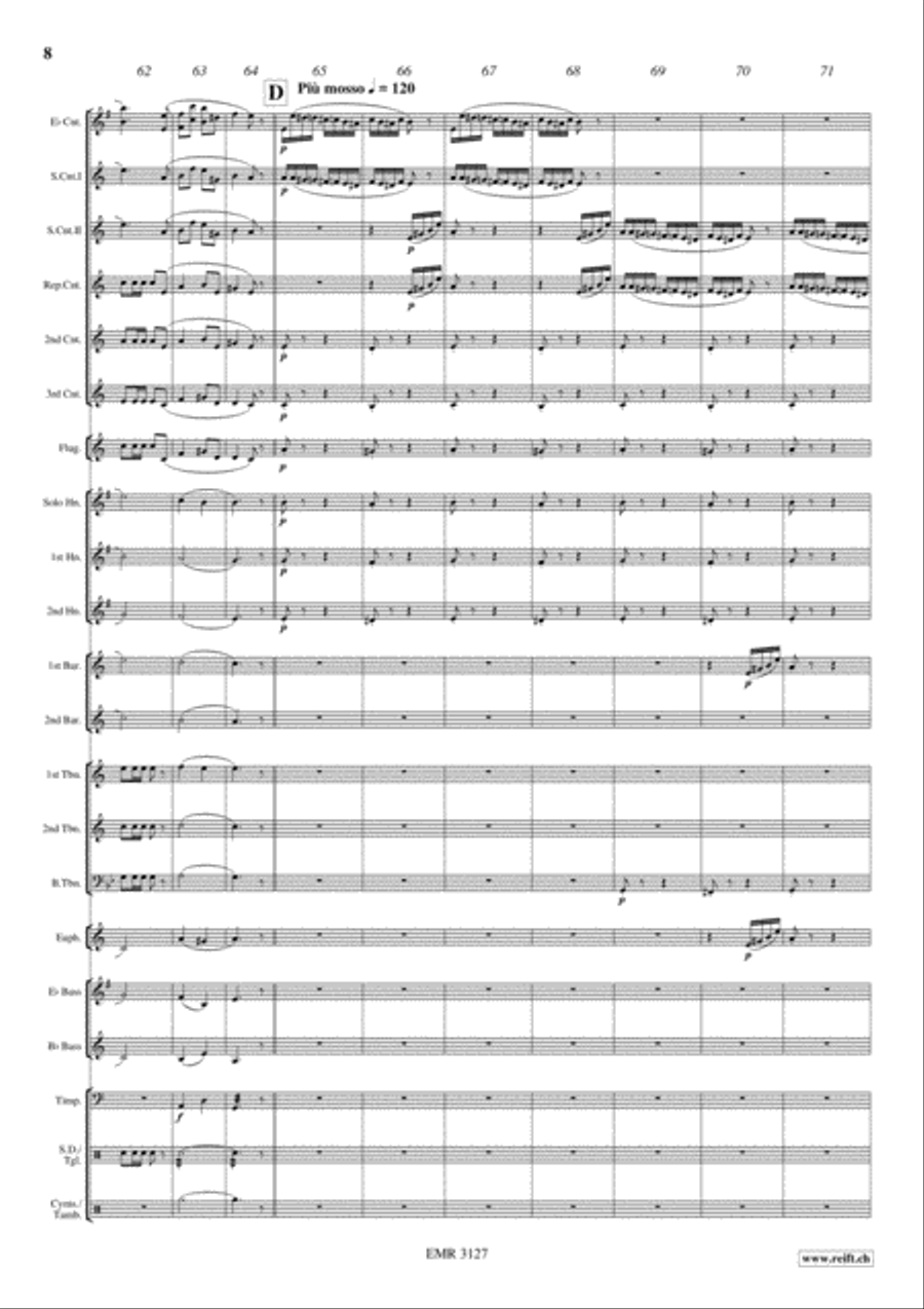 Caprice No. 24 Brass Band scores gallery preview page 9