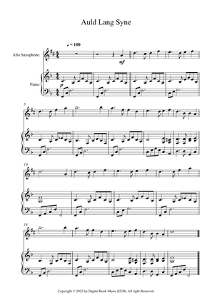 Auld Lang Syne (Alto Sax + Piano)