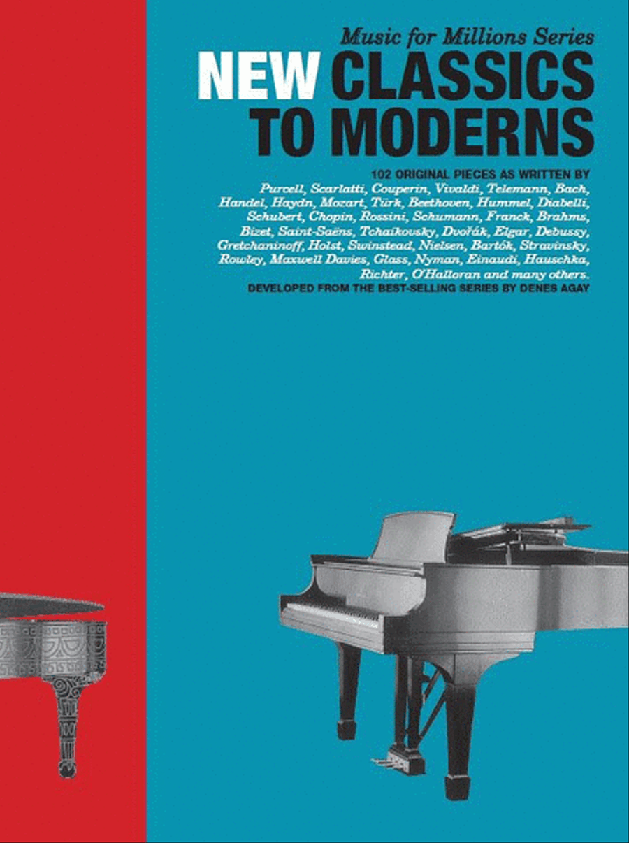 New Classics to Moderns Piano Solo scores gallery preview page 1