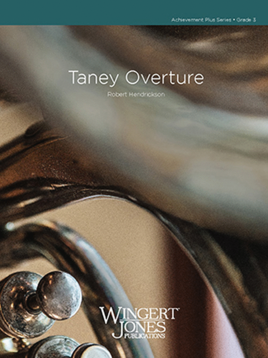 Taney Overture Concert Band scores gallery preview page 1