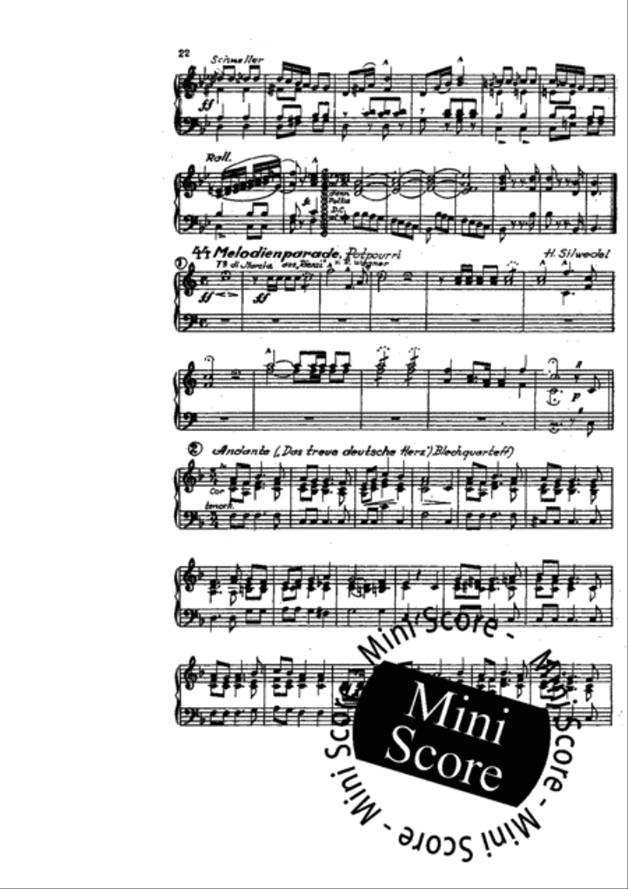 Landsberger Concert-Album Concert Band scores gallery preview page 24