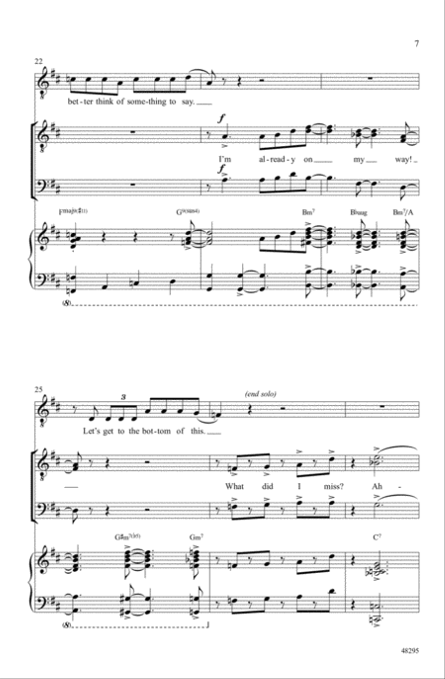 Hamilton Men Choir scores gallery preview page 5