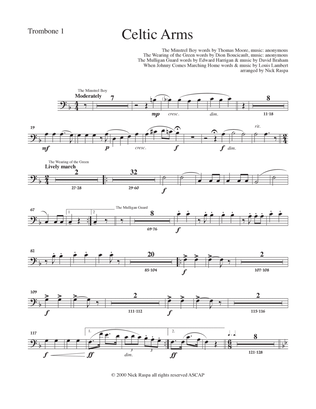 Celtic Arms - Trombone 1 part