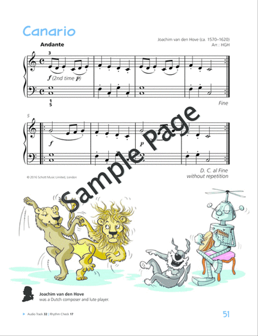 Piano Junior: Lesson Book 2 Piano Method scores gallery preview page 52