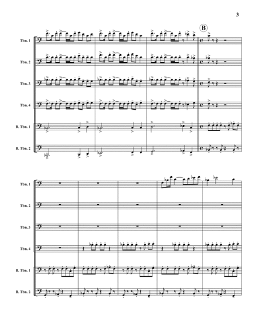 Blowfest Large Ensemble scores gallery preview page 3