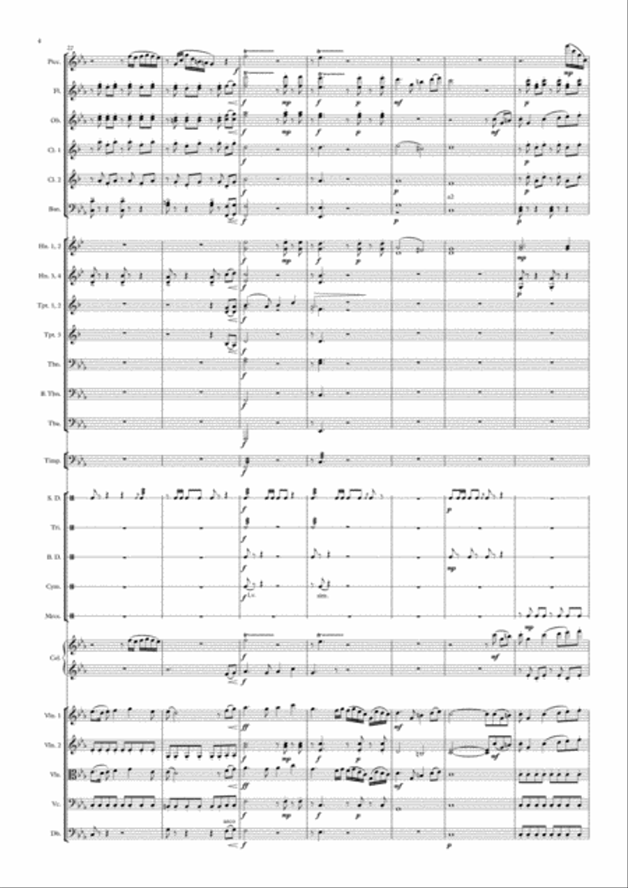 The Dancing Style Full Orchestra scores gallery preview page 4