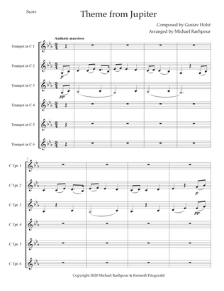 Theme from Jupiter (Trumpet Ensemble)