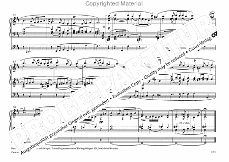 Freiburger Orgelbuch: Stammteil Organ Solo scores gallery preview page 132