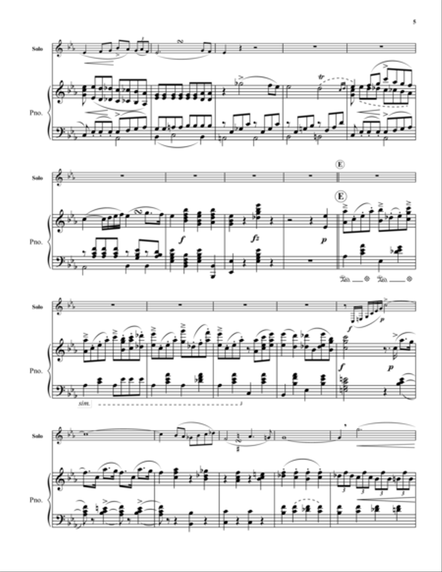 Arpeggione Bassoon Solo scores gallery preview page 6