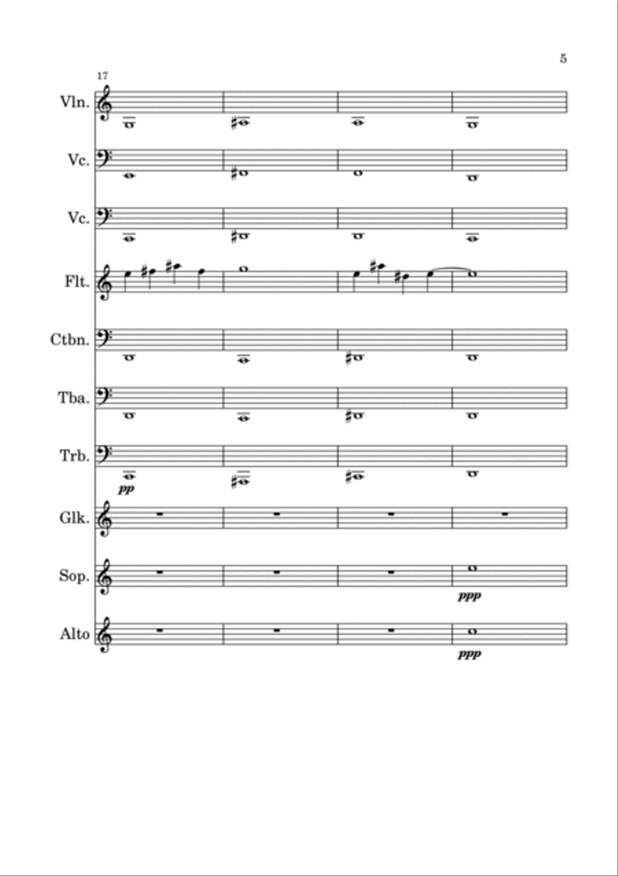 Missing Voyager for Concert Band Concert Band scores gallery preview page 5