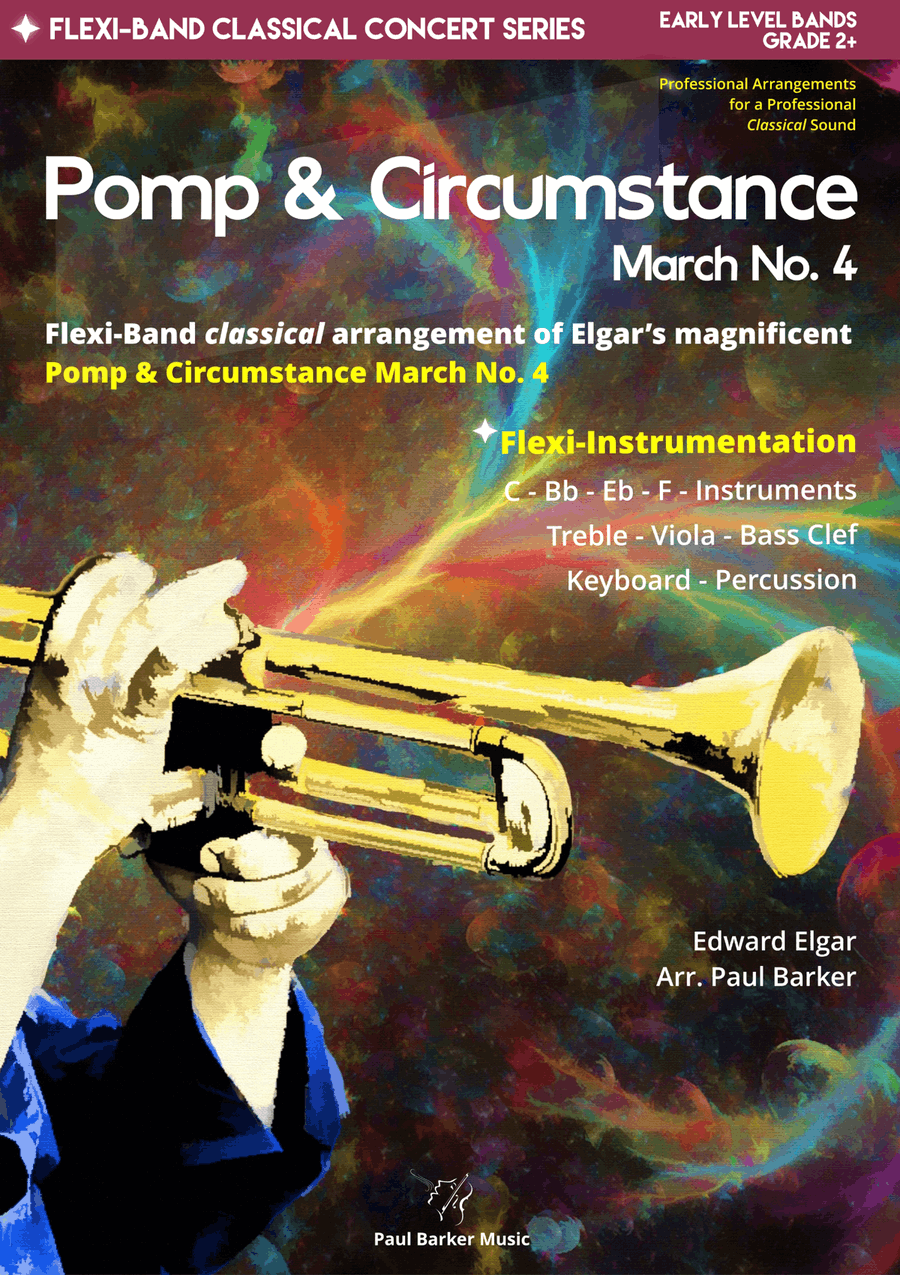 Pomp and Circumstance March No.4 (Flexible Instrumentation) Concert Band scores gallery preview page 1